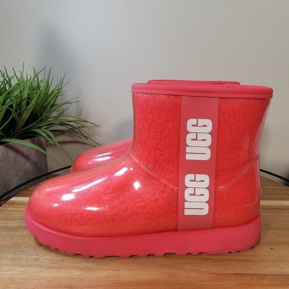 UGG Women's Classic Mini Clear Boot in Pink - Picture 5 of 15